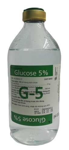 Glucose 5% 500ml Kabi
