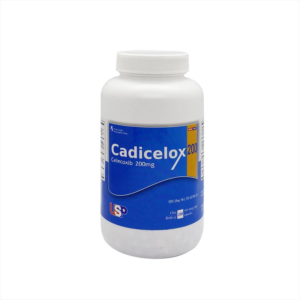 Cadicelox 200mg 200 viên