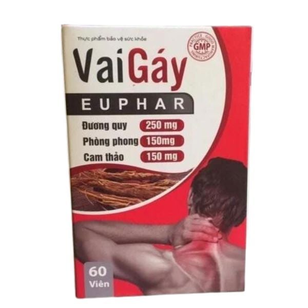 Vai Gáy Euphar (Lọ 60 viên)