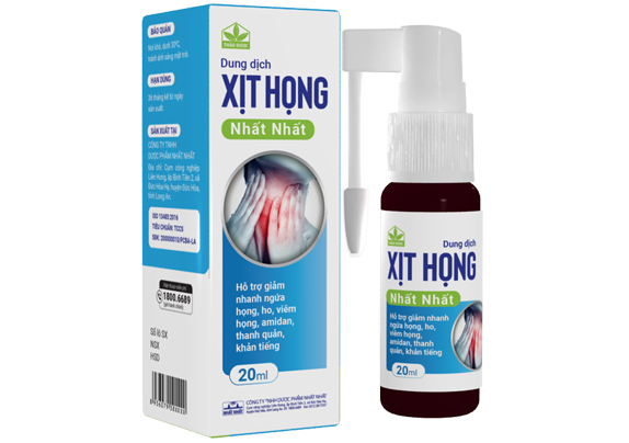 Xịt Họng Nhất Nhất