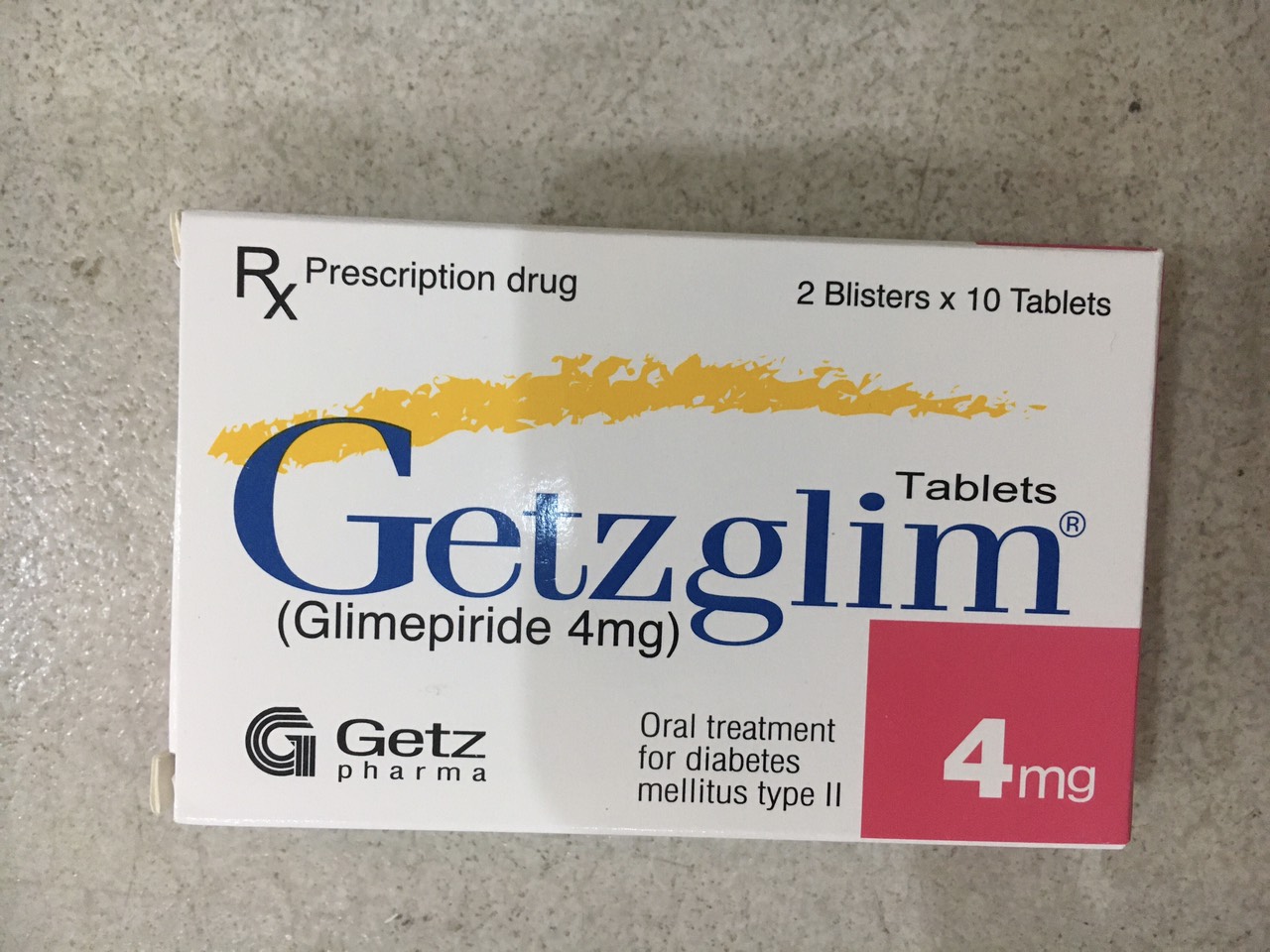 Getzglim 4mg