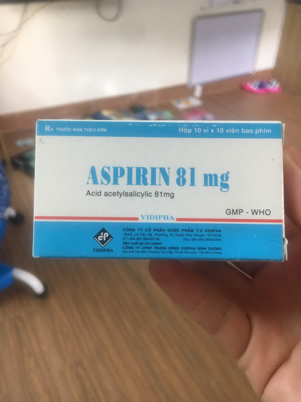 Aspirin 81mg Vidipha