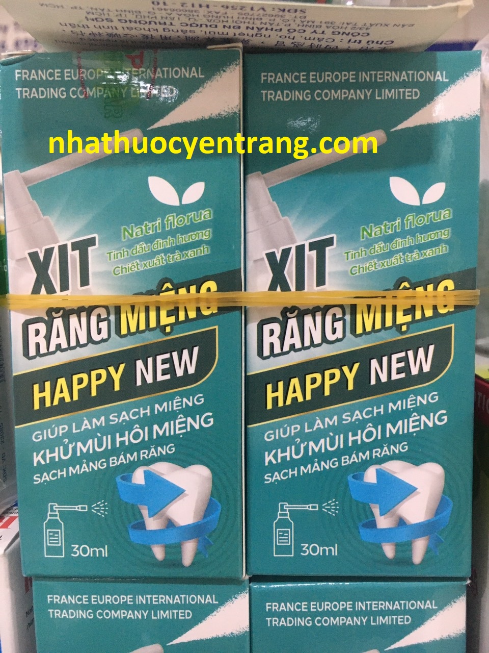 Xịt răng miệng Happy New