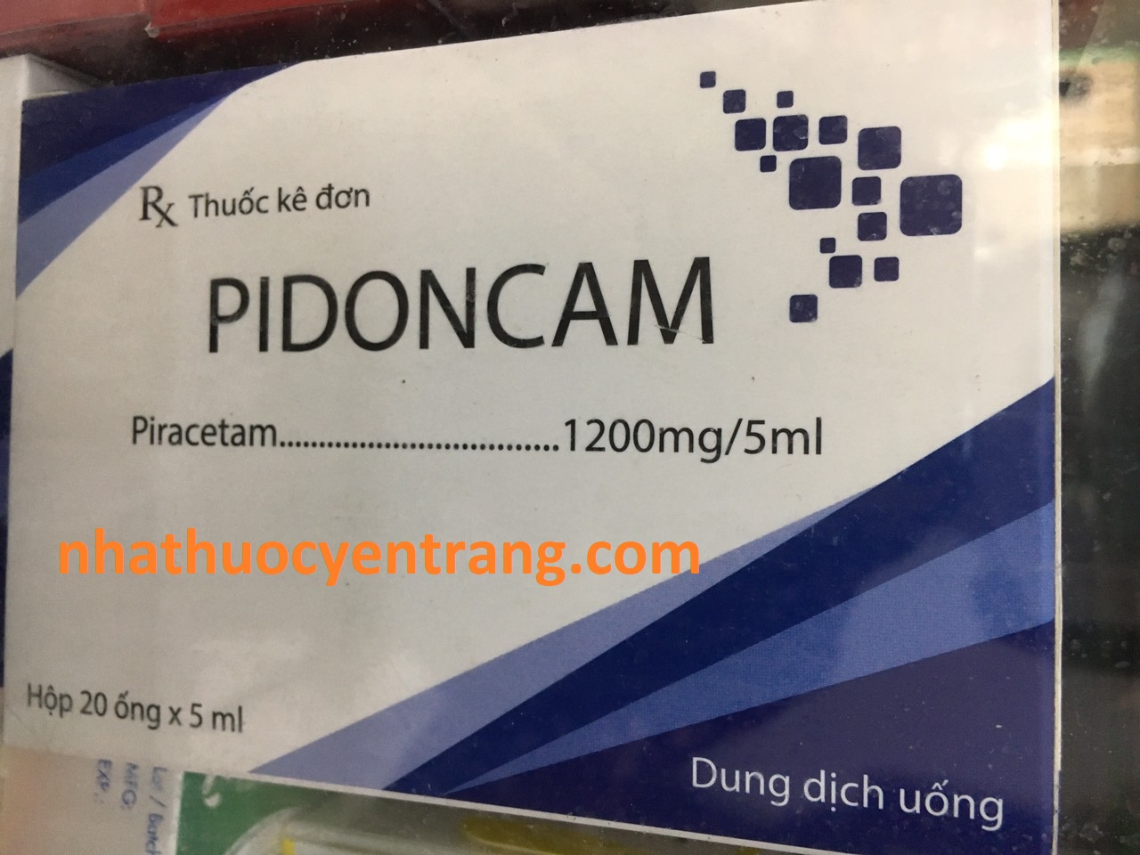 Pidoncam 1200mg/5ml (20 ống x 5ml)
