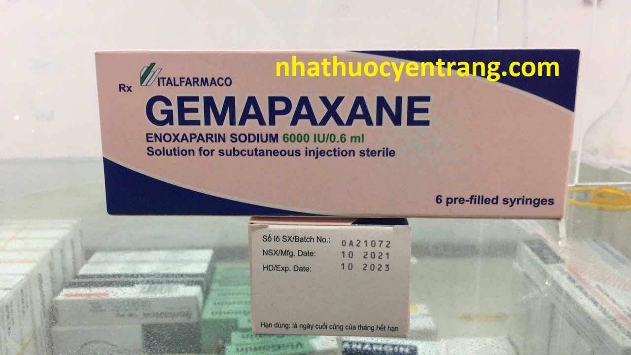 Gemapaxane 6000IU