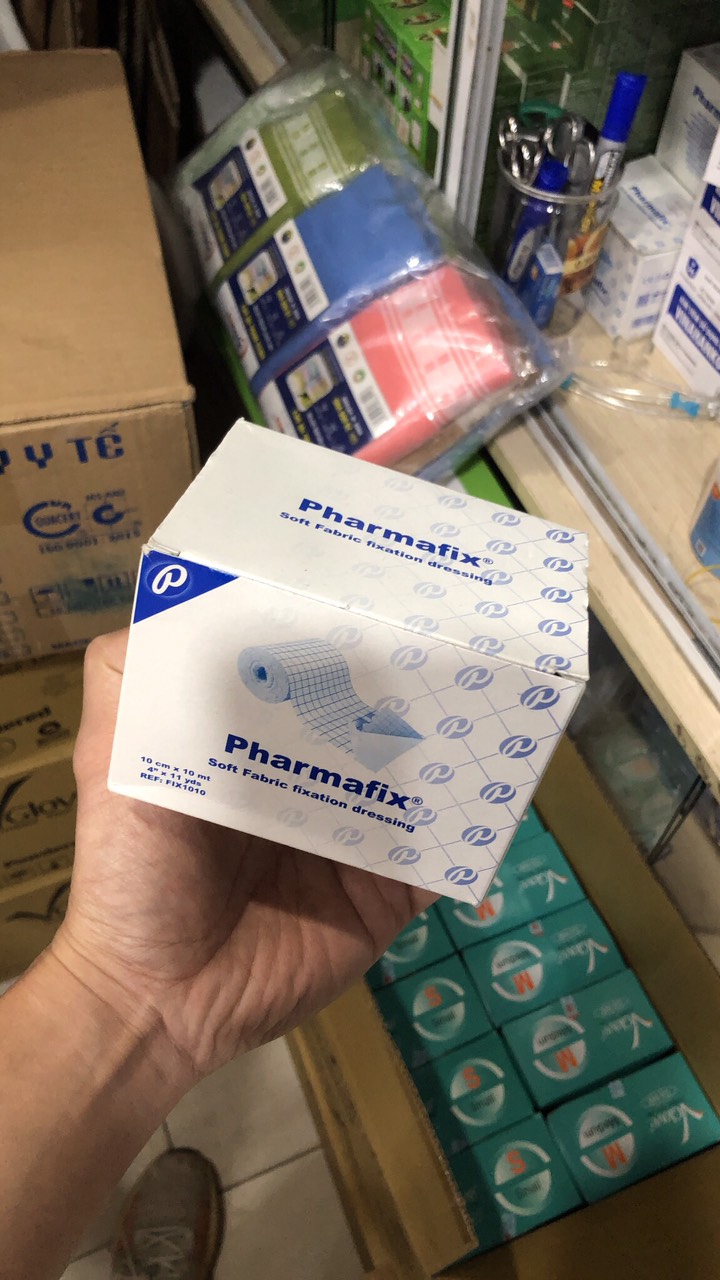 Băng dán cuộn co giãn Pharmafix
