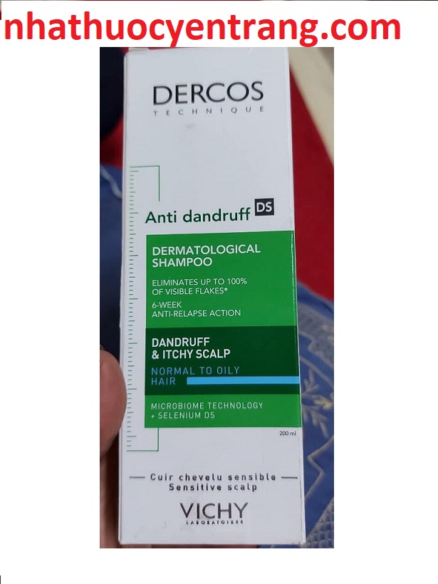 Dầu Gội Vichy Dercos Đặc Trị Gàu