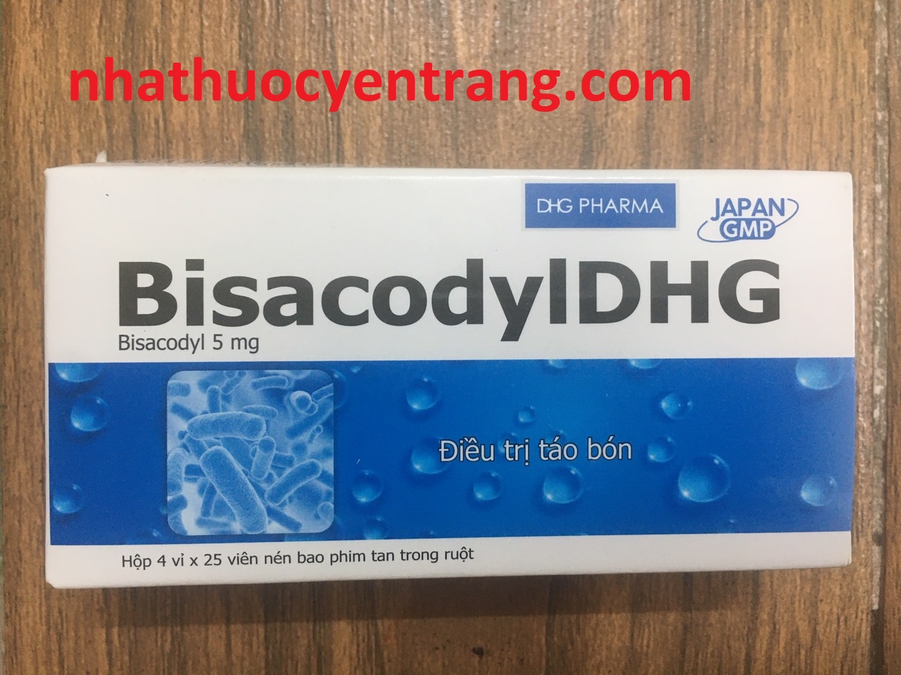 Bisacodyl Hậu Giang