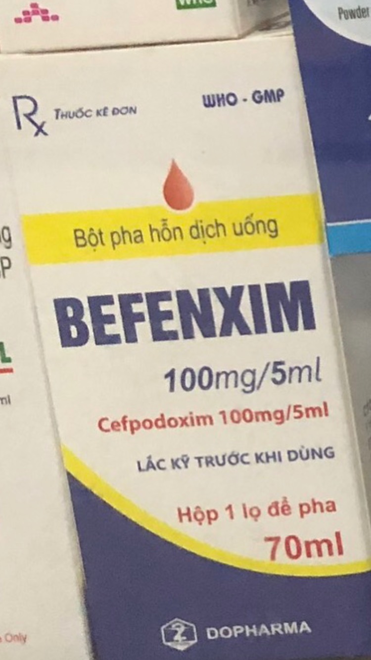 Befenxim 100mg/5ml