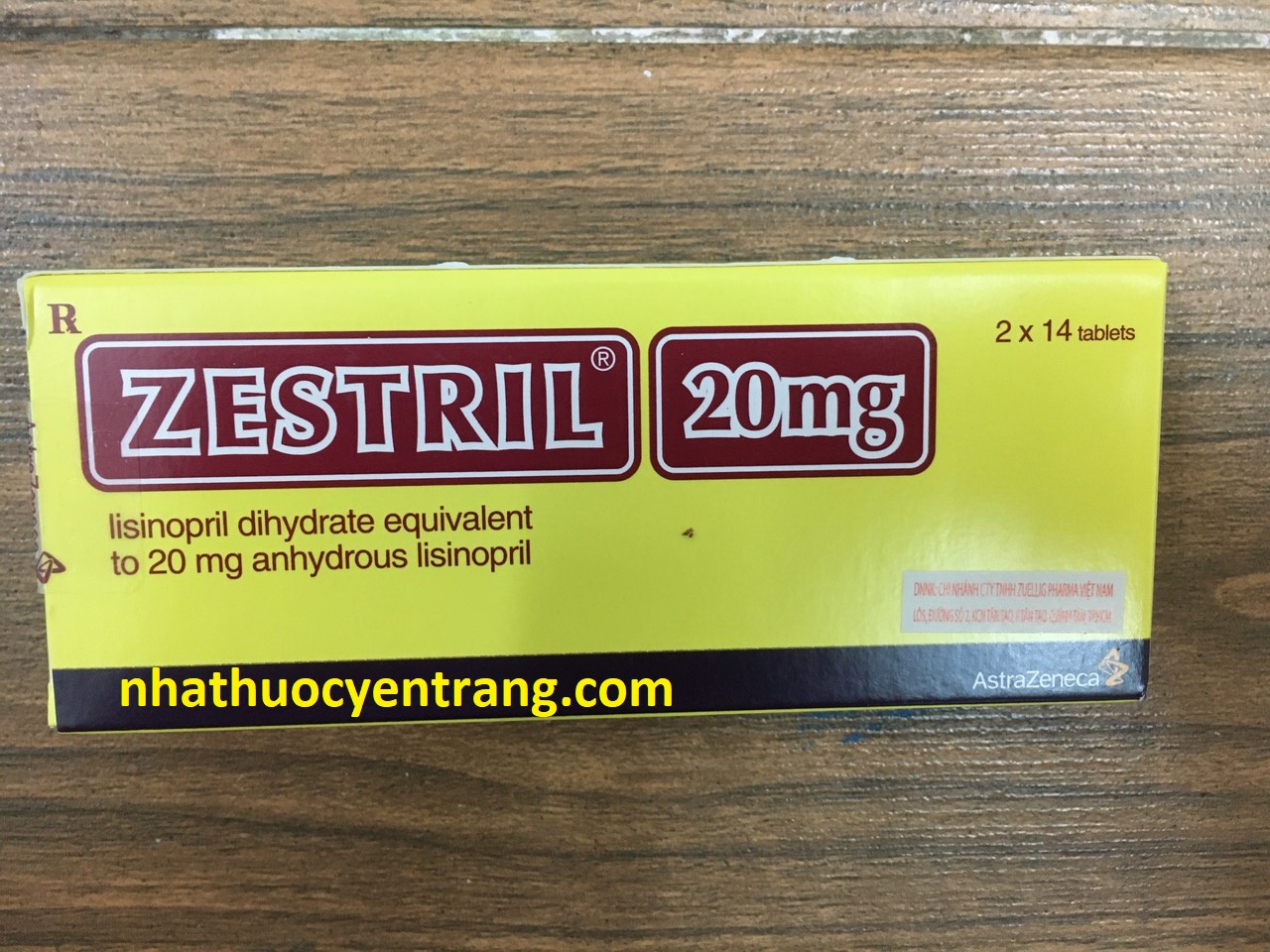 Zestril 20mg