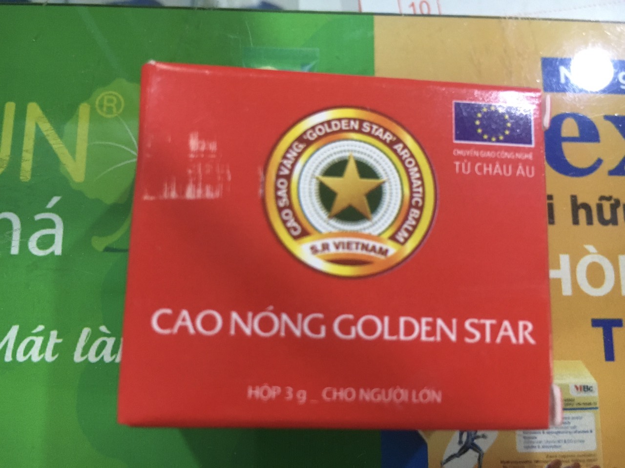 Cao nóng Golden Star 3g