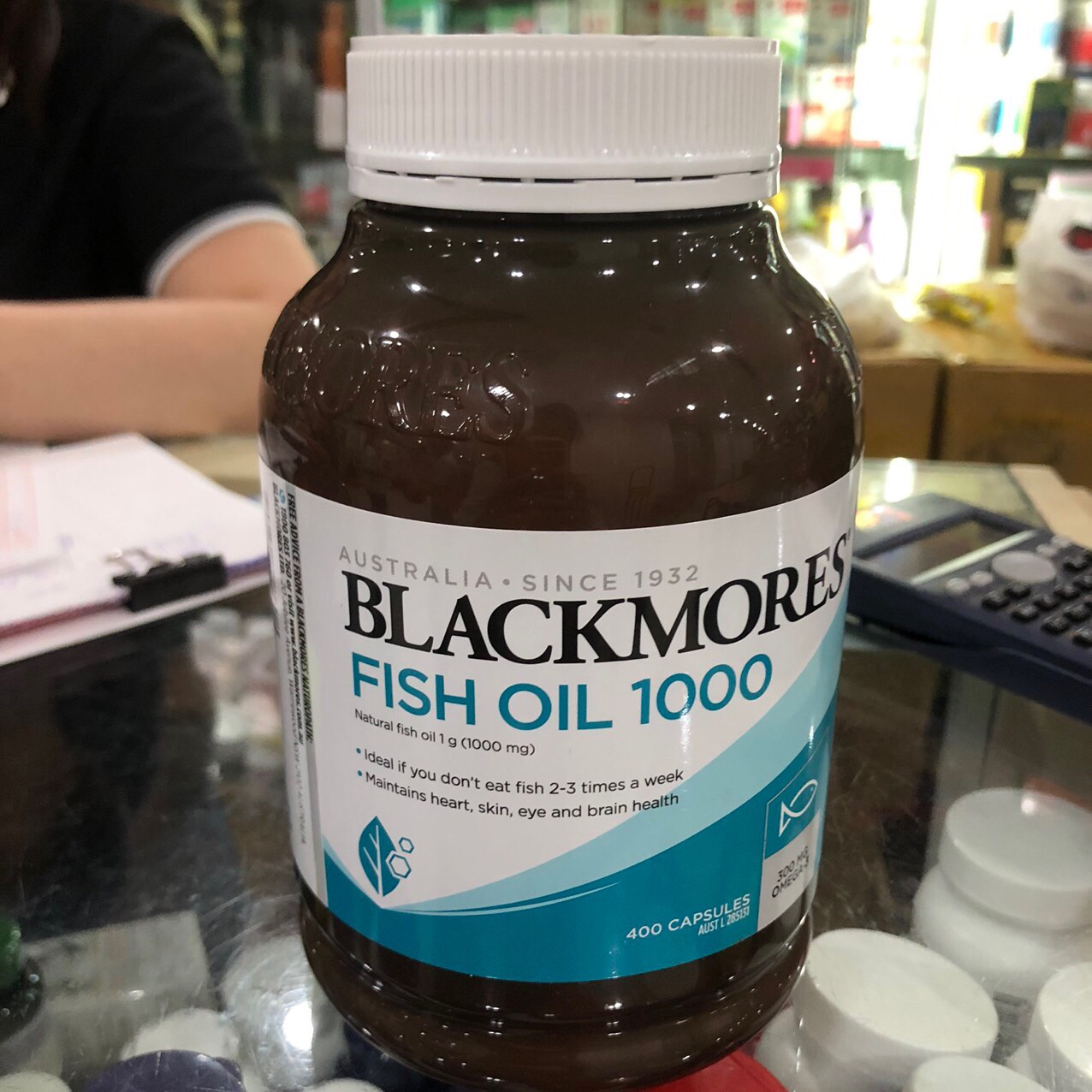 Blackmores Odourless Fish Oil 400 viên