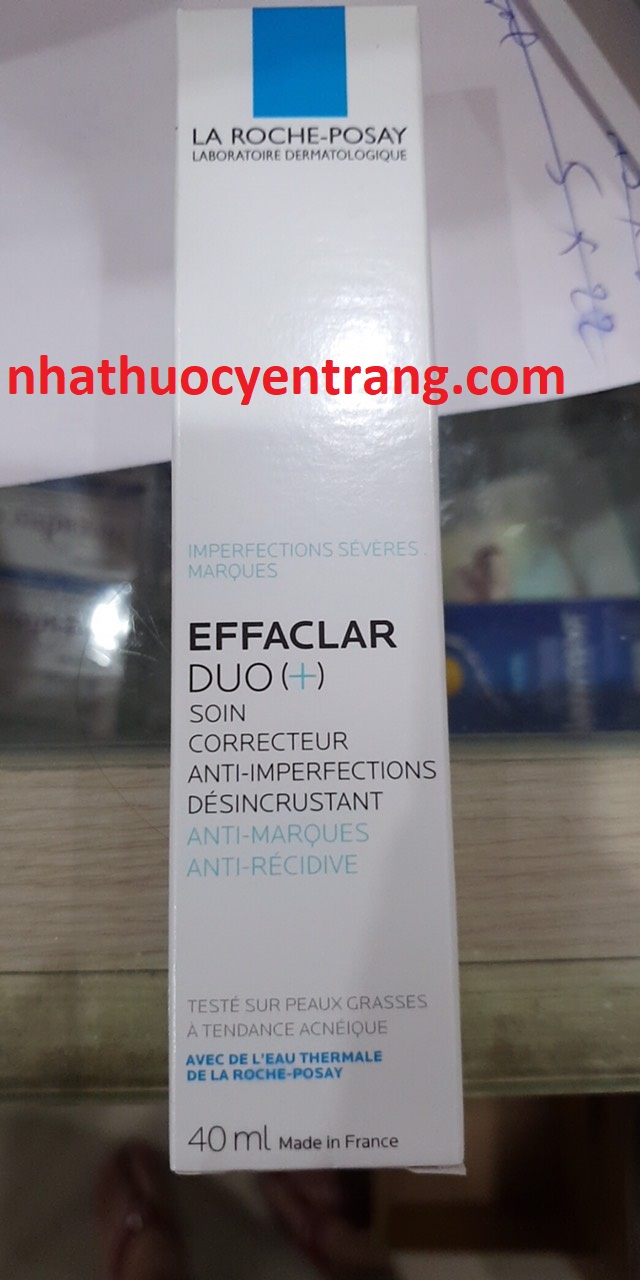 KEM TRỊ MỤN LA ROCHE-POSAY EFFACLAR DUO+ 40ml