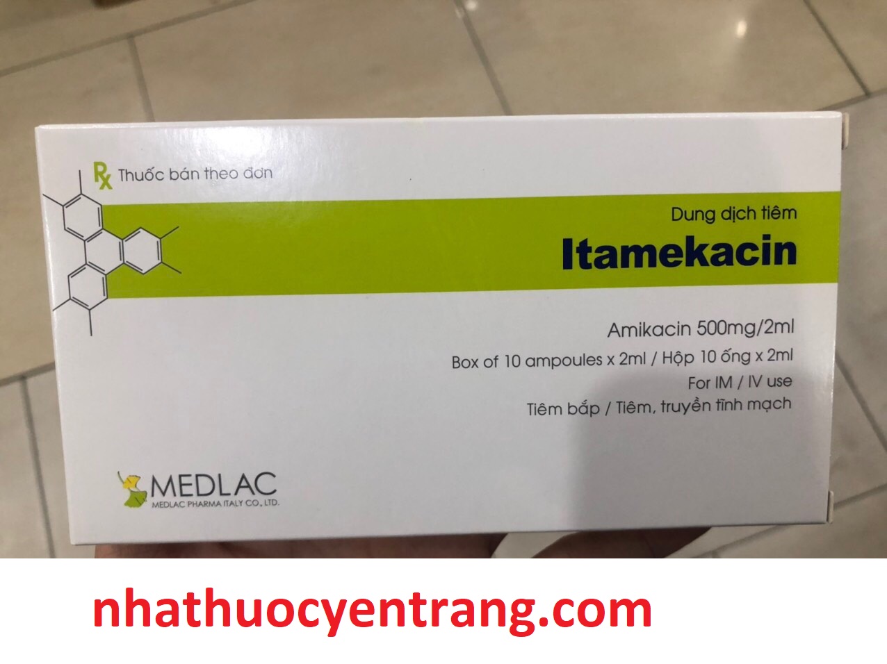 Itamekacin 500mg/2ml