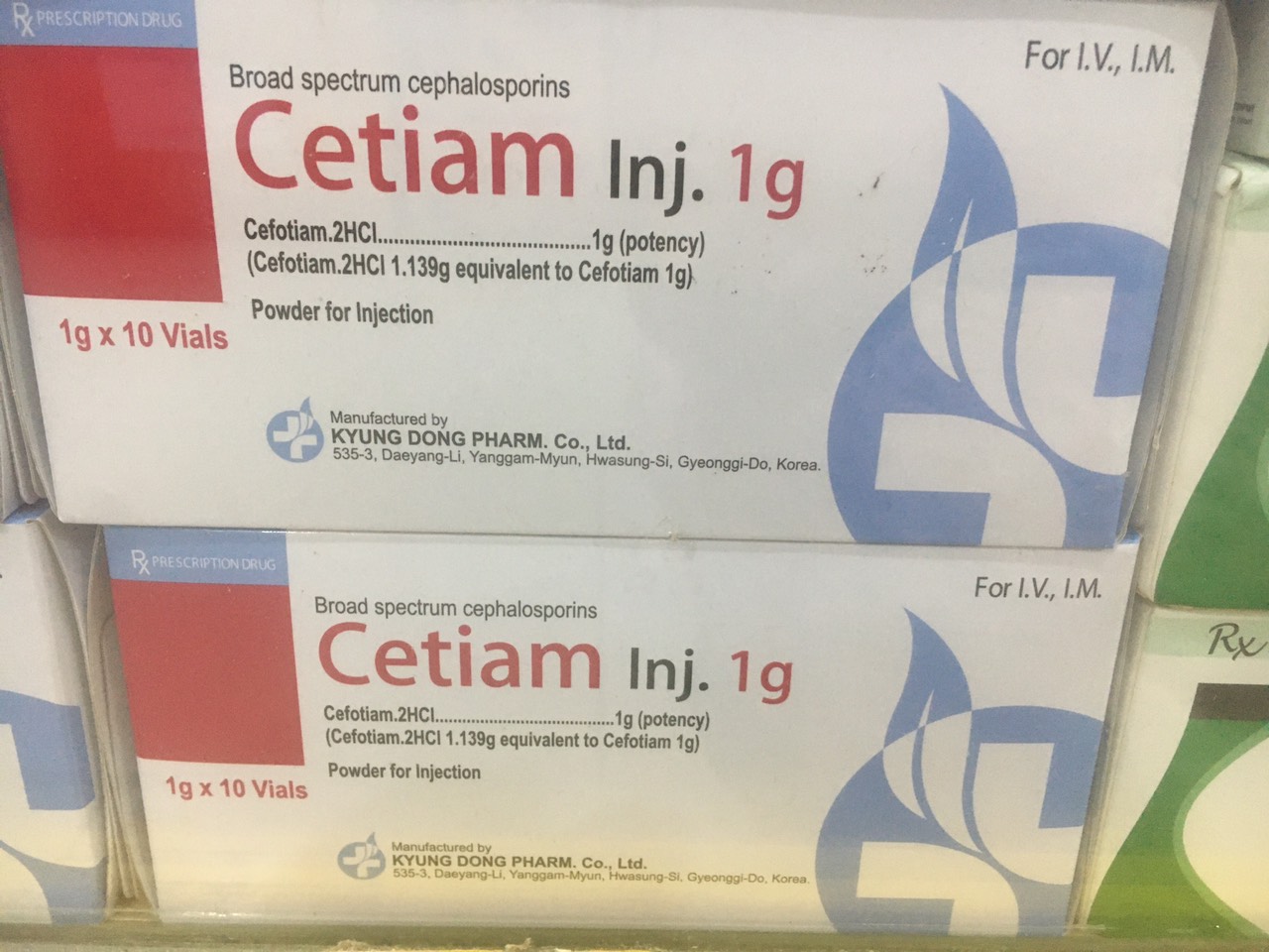 Cetiam 1g