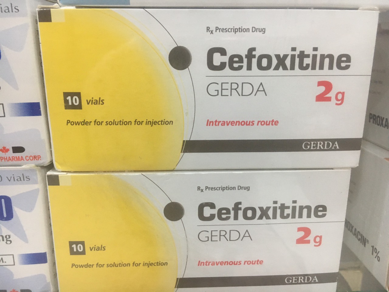 Cefoxitine 2g Gerda