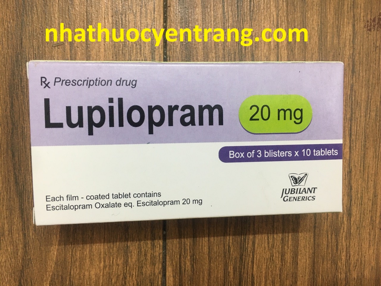 Lupilopram 20mg