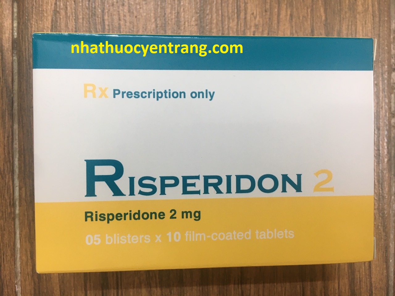 Risperidon 2mg Hasan (50 viên)