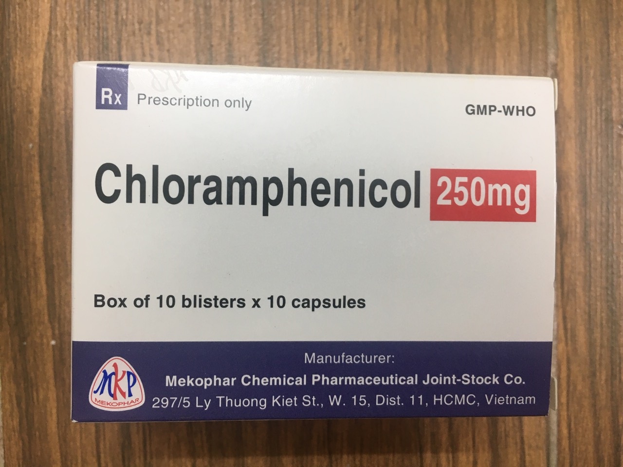 Chloramphenicol 250mg