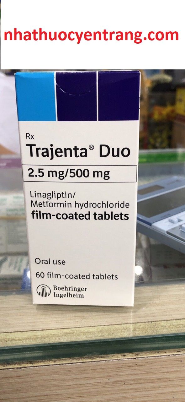 Trajenta Duo 2.5mg/500mg (60 viên)