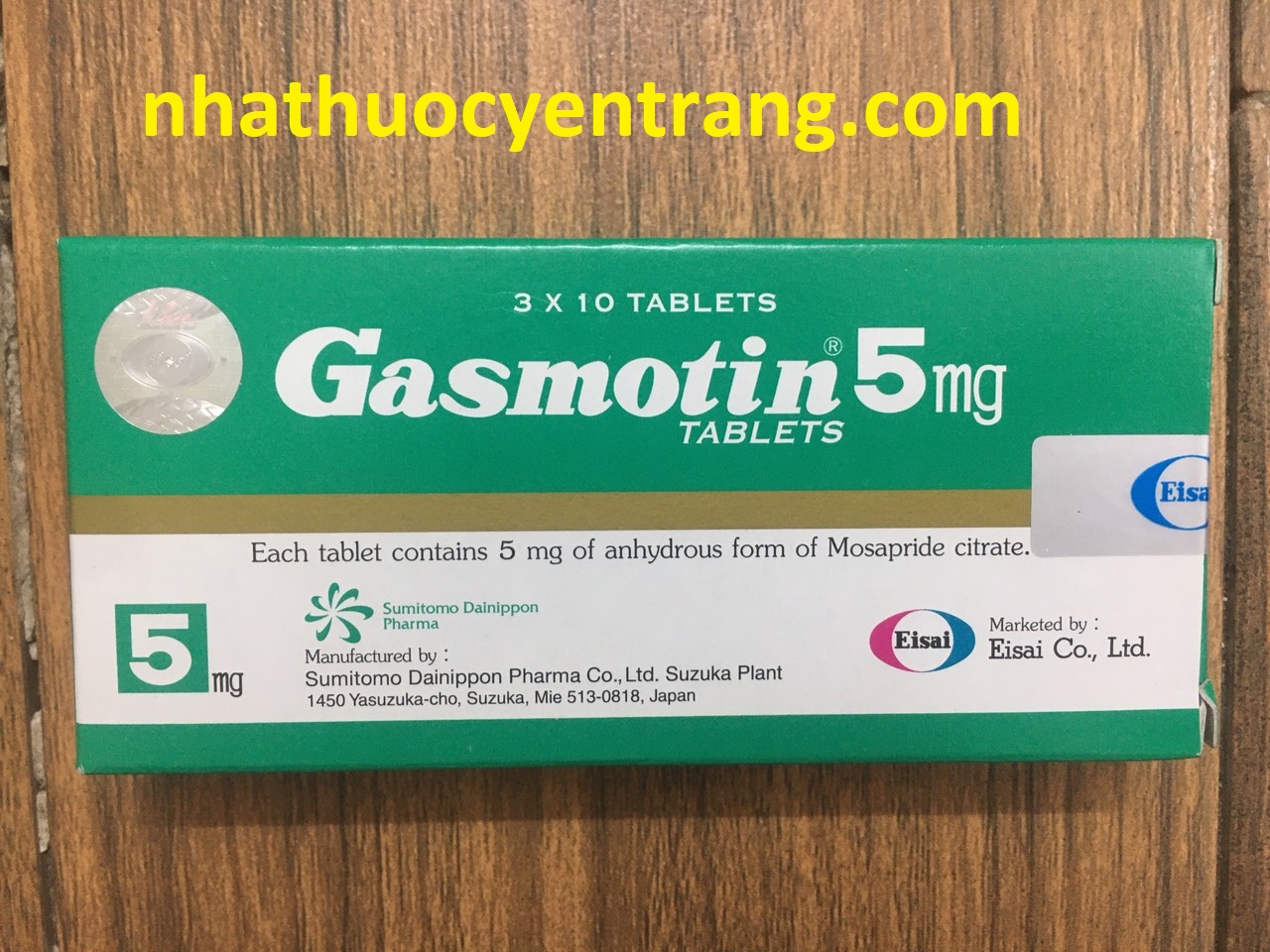 Gasmotin 5mg