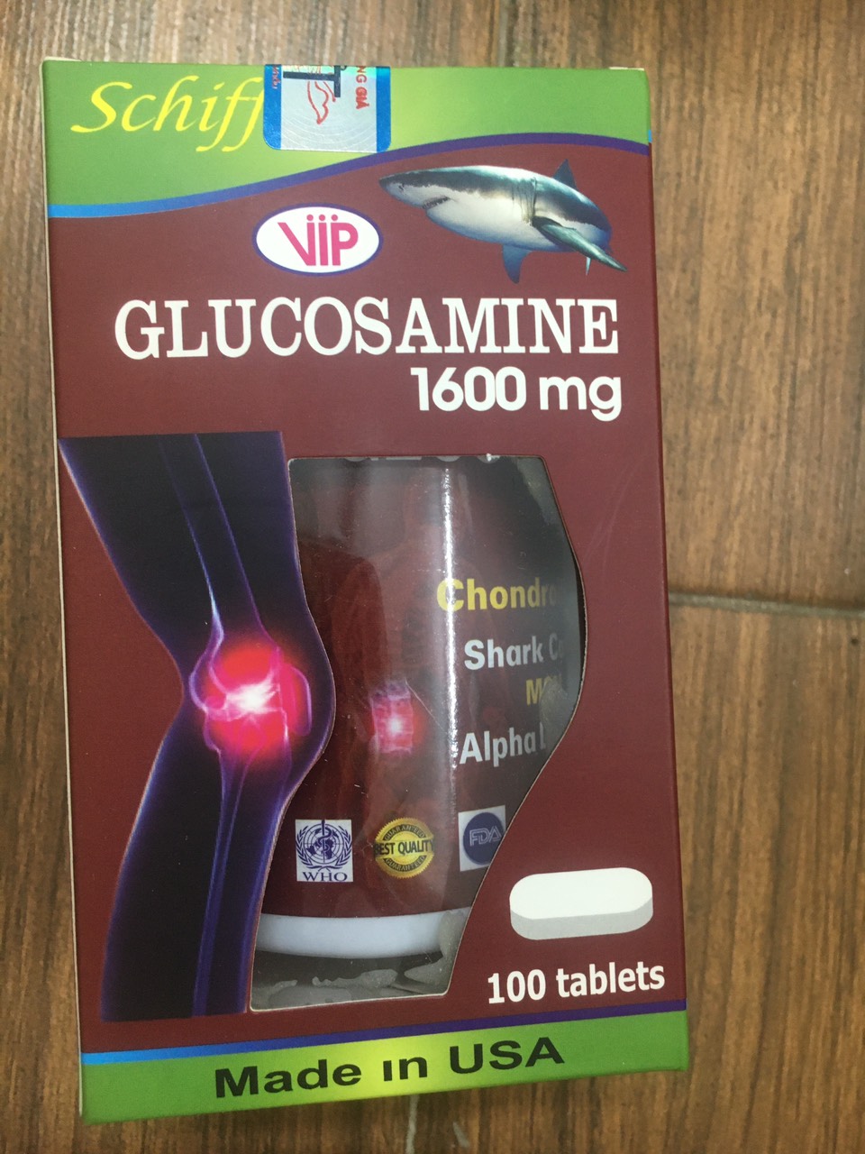 Glucosamine Vip Schiff 1600mg