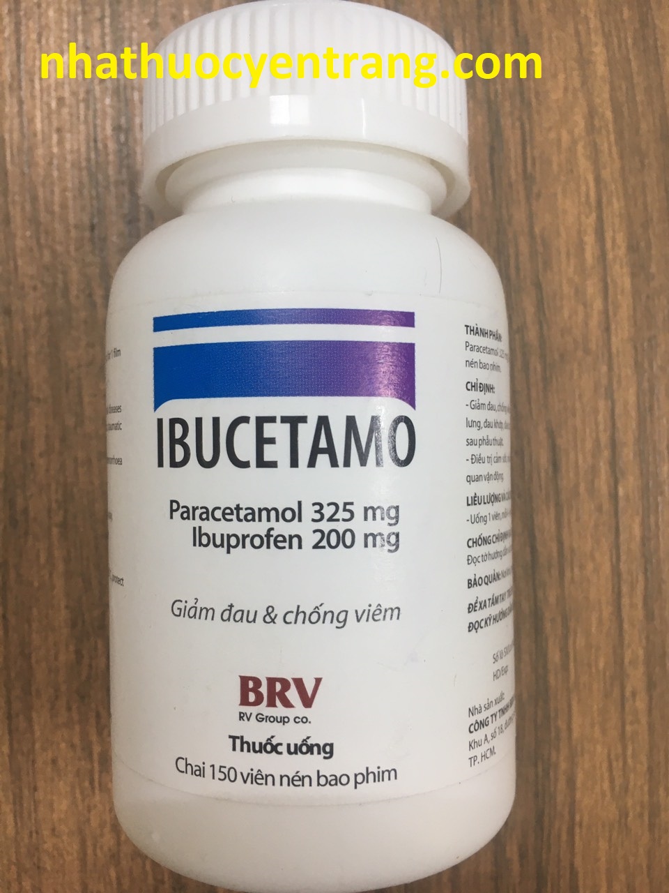 Ibucetamo (lọ 150 viên)