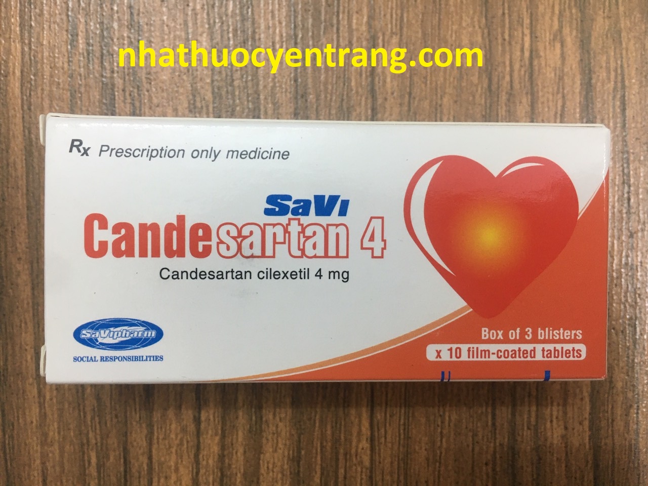 Candesartan 4mg Savi