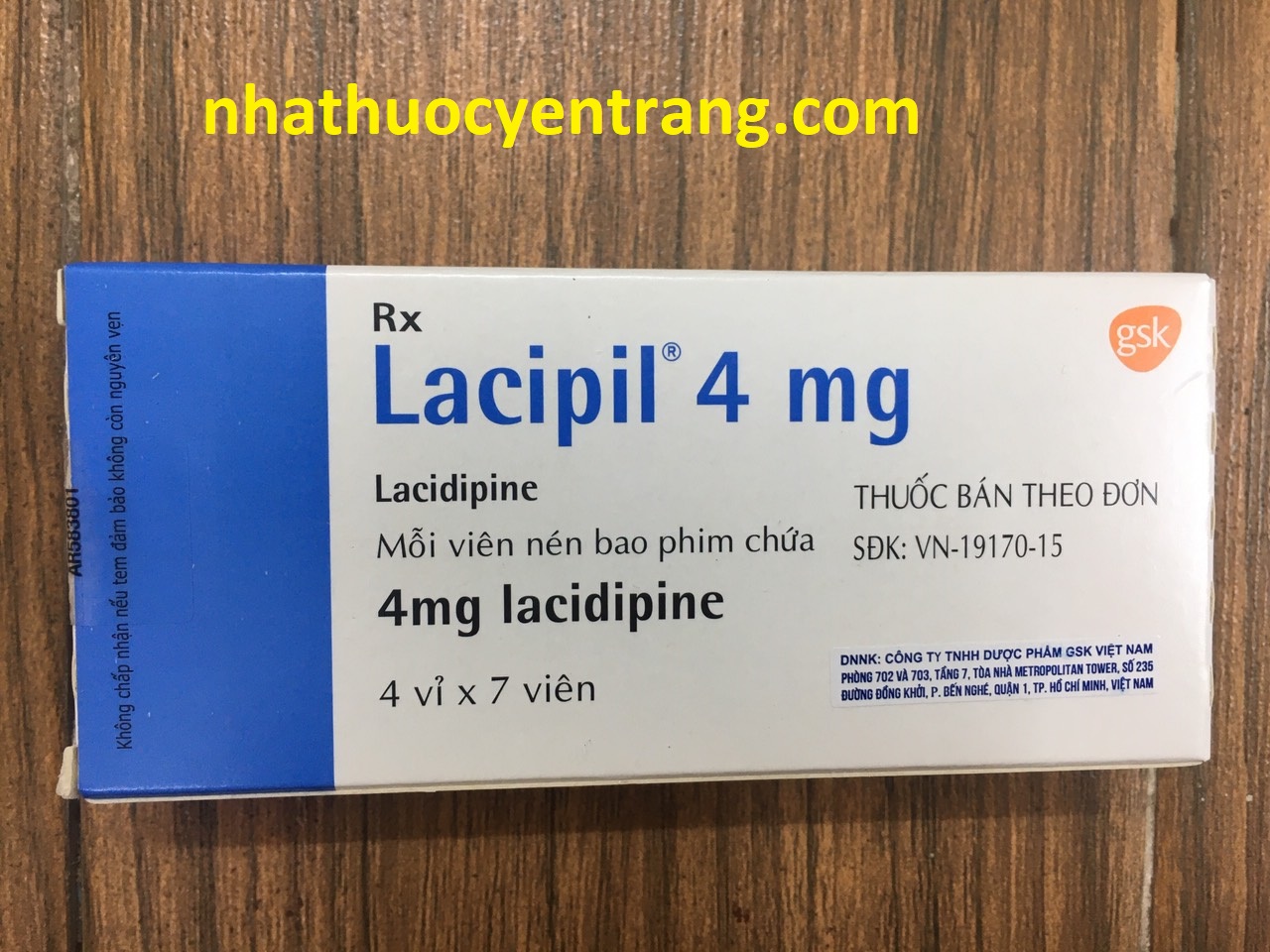 Lacipil 4mg