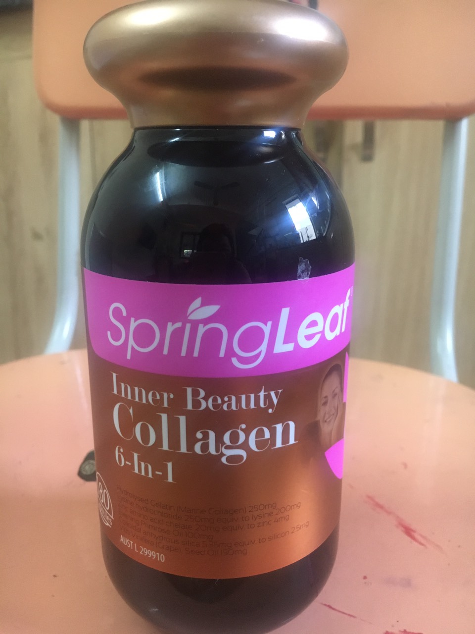 Inner Beauty Collagen 6- in- 1 SpringLeaf 180 viên