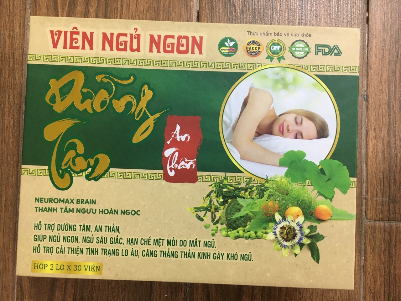 Viên Ngủ Ngon Dưỡng Tâm An Thần 