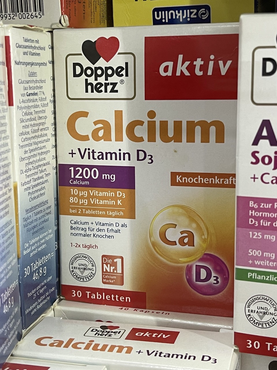 Calcium+ Vitamin D3 Doppel Herz