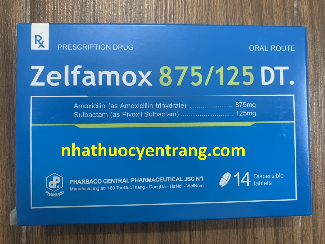 Zelfamox 875/125mg DT