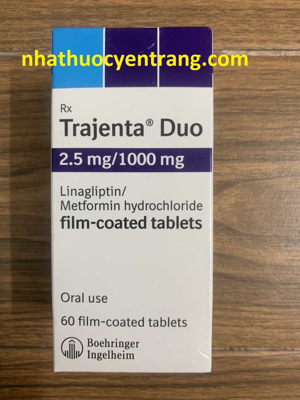 Trajenta Duo 2.5mg/1000mg (30 viên)