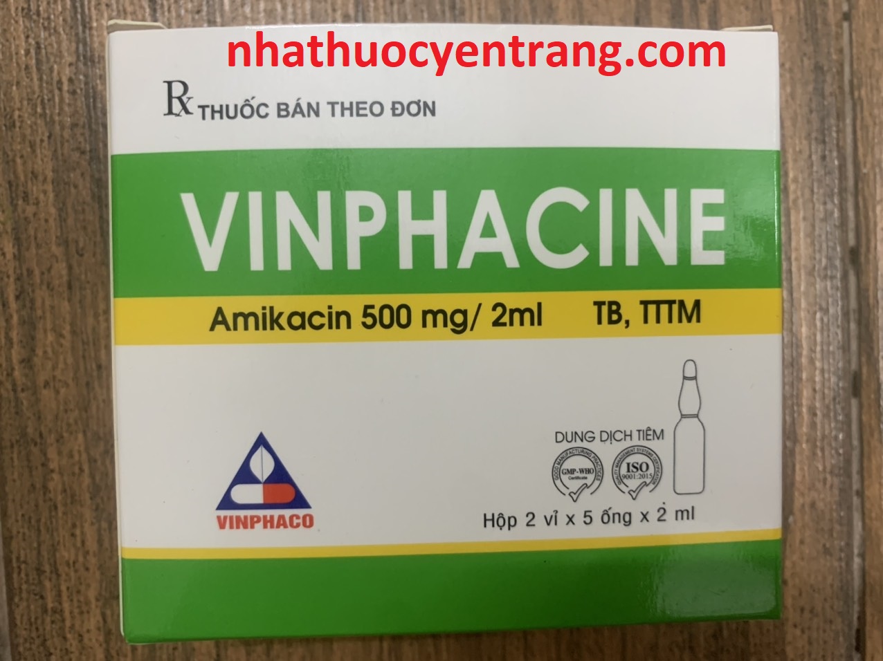 Vinphacine 500mg/2ml