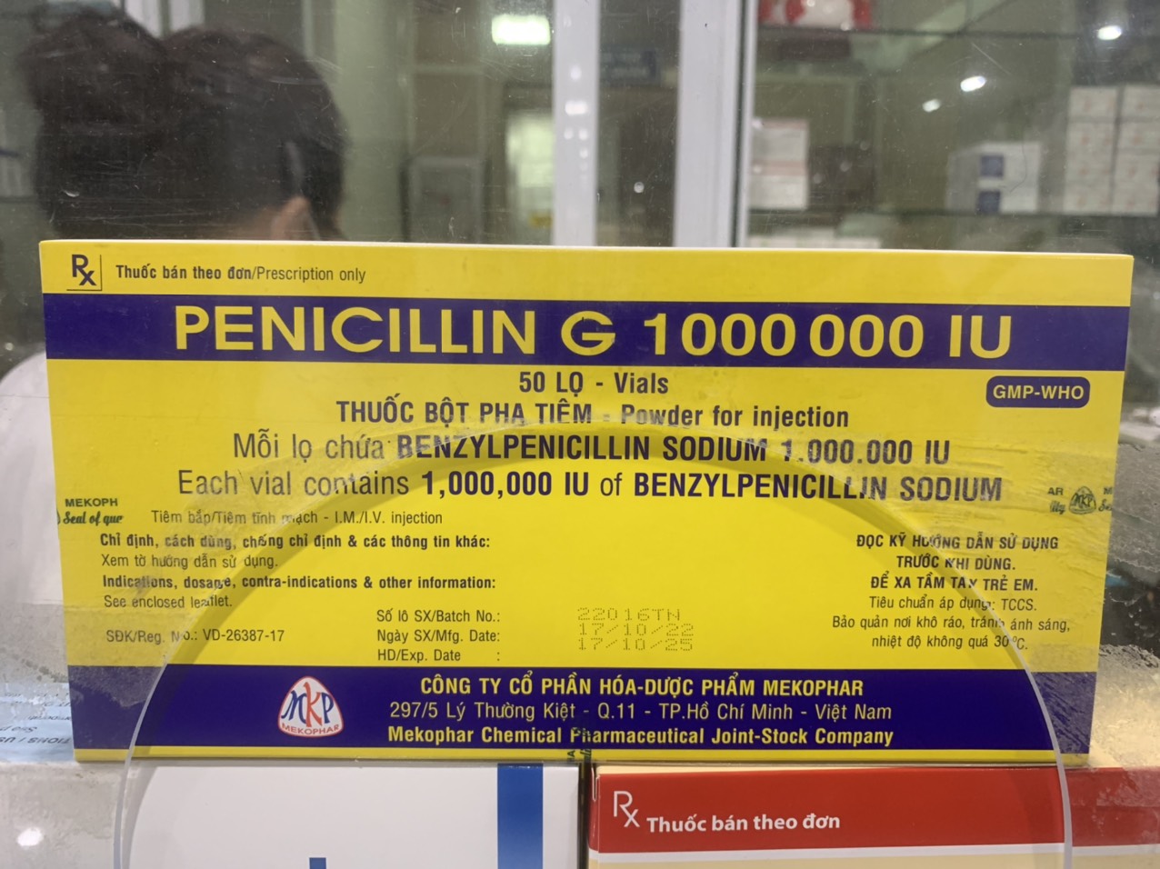 Penicillin G 1.000.000 IU