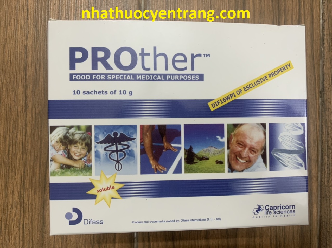 Thực phẩm dinh dưỡng y học PROTHER 10 gói