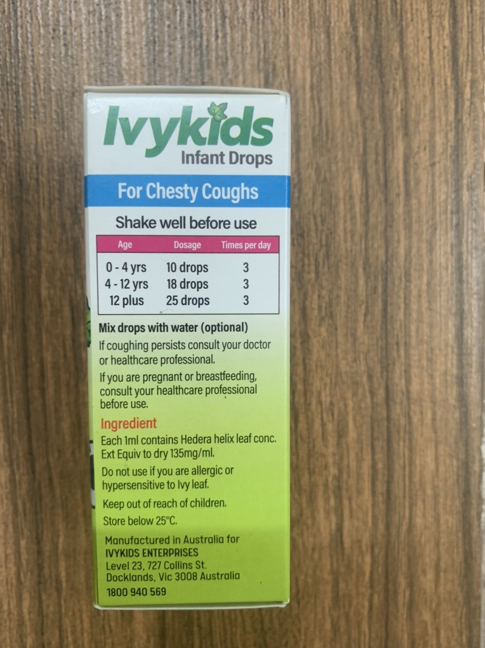 Ivykids Infant Drops 20ml
