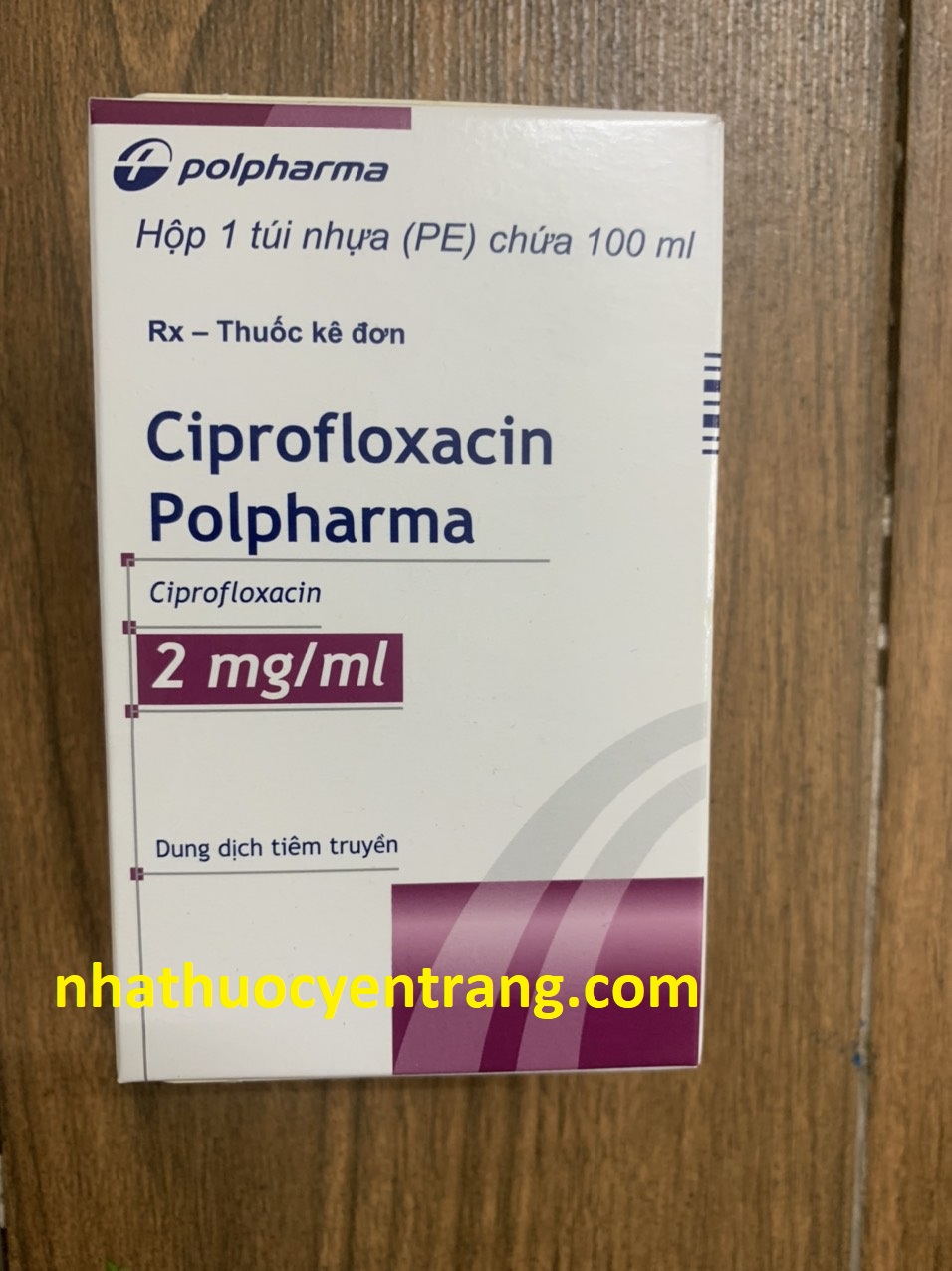 Ciprofloxacin Polpharma 100ml