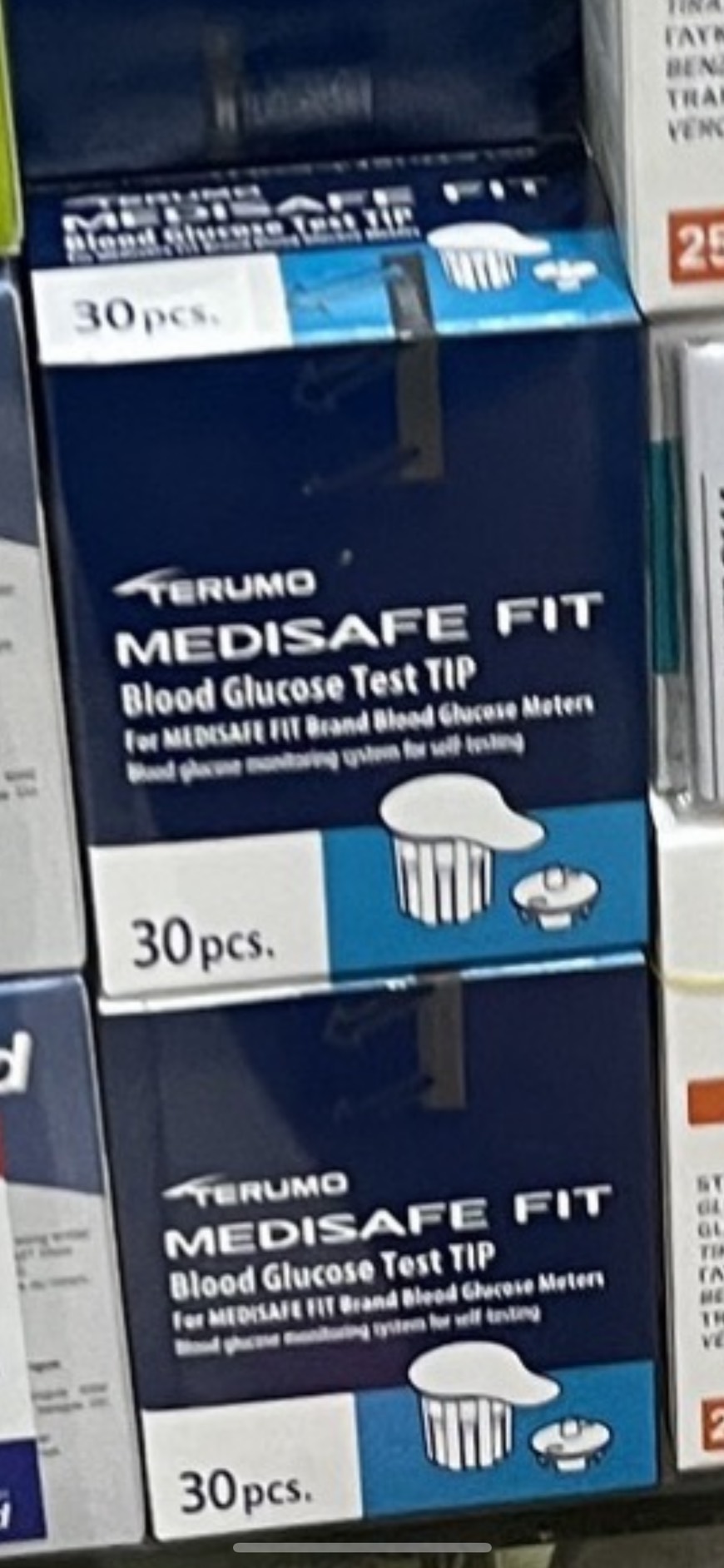 Que thử đường huyết Terumo Medisafe Fit