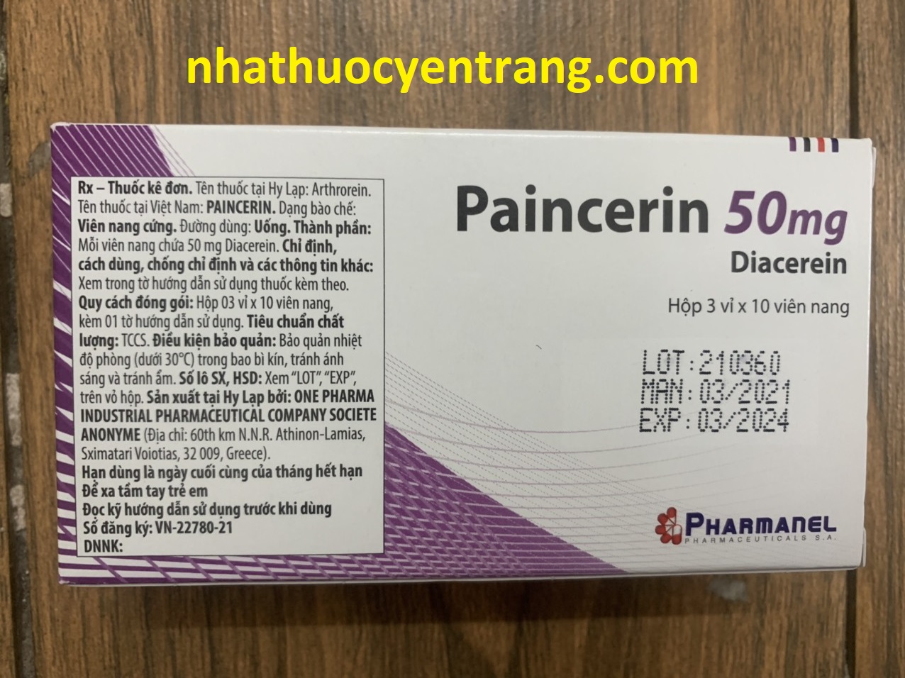 Paincerin 50mg