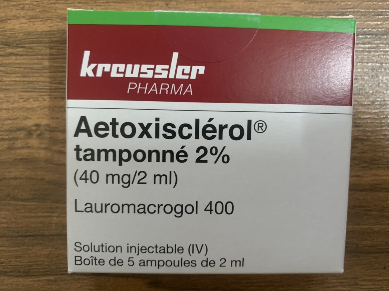 Aetoxisclerol 2%