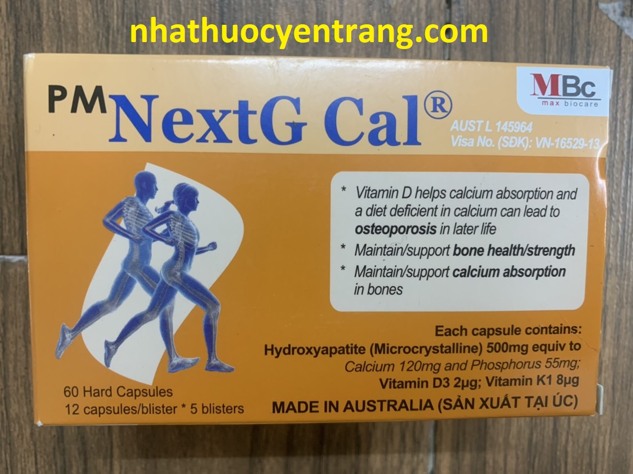 NextG Cal 60 viên