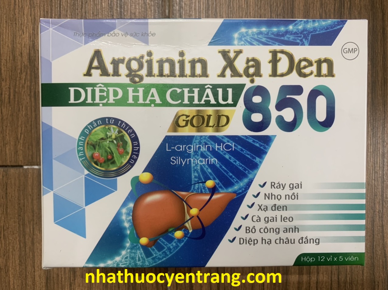 Arginin Xạ Đen Diệp Hạ Châu Gold 850