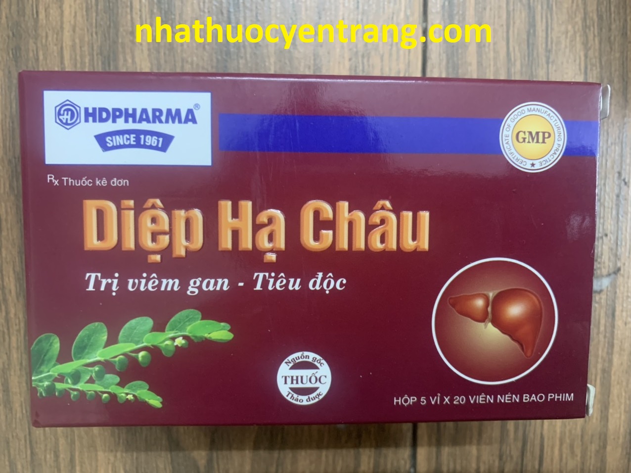 Diệp Hạ Châu HDPharma 100 viên