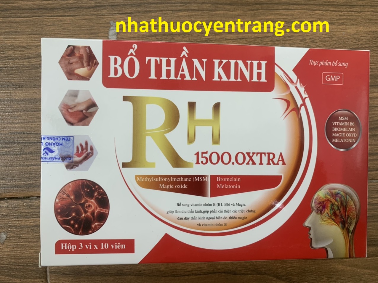 Bổ Thần Kinh RH 1500 OXTRA