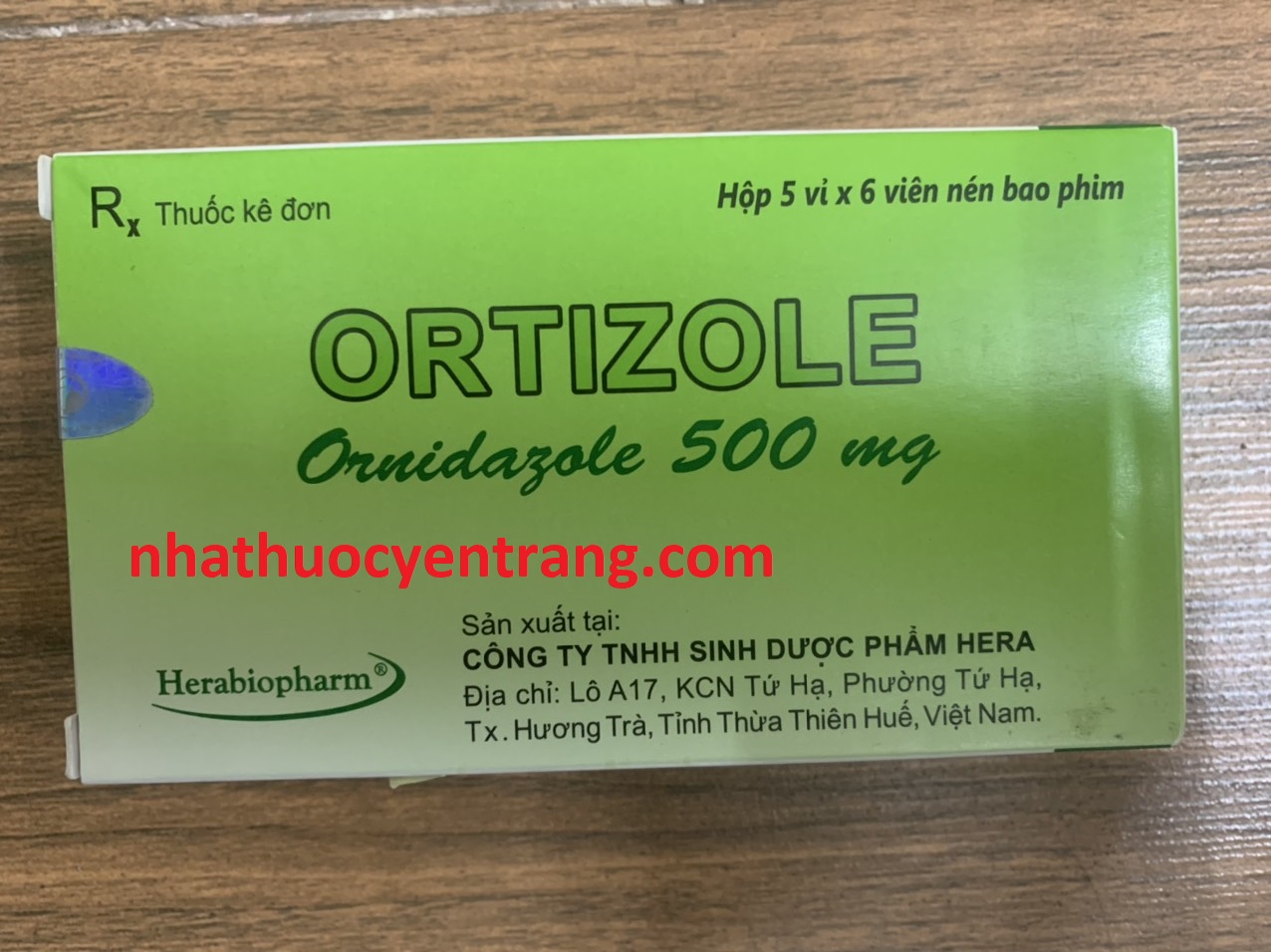 Ortizole 500mg