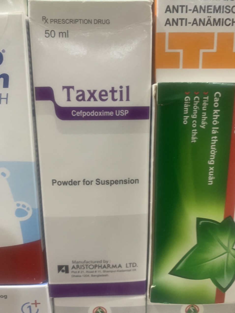 Taxetil 40mg/5ml