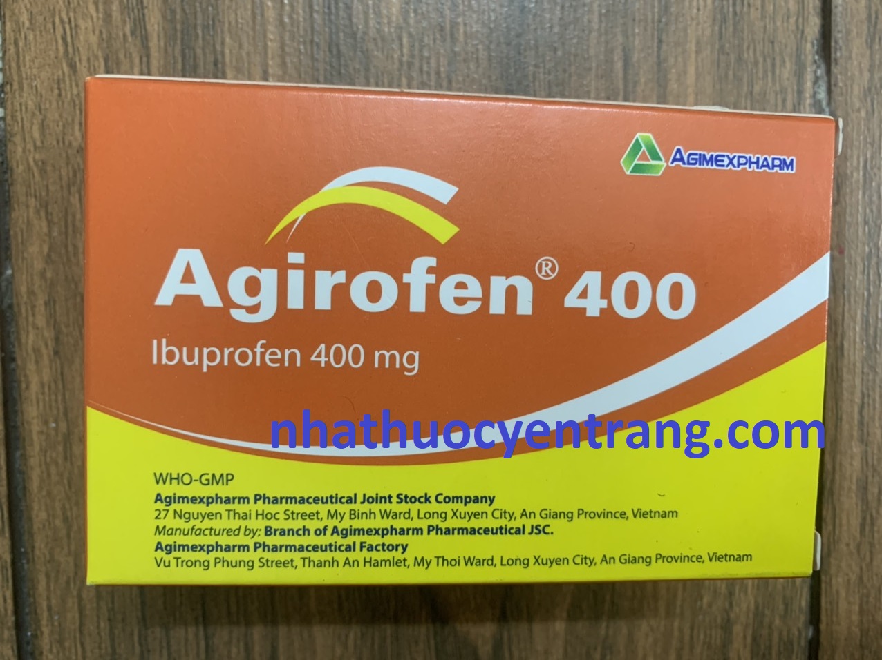 Agirofen 400mg (60 viên)