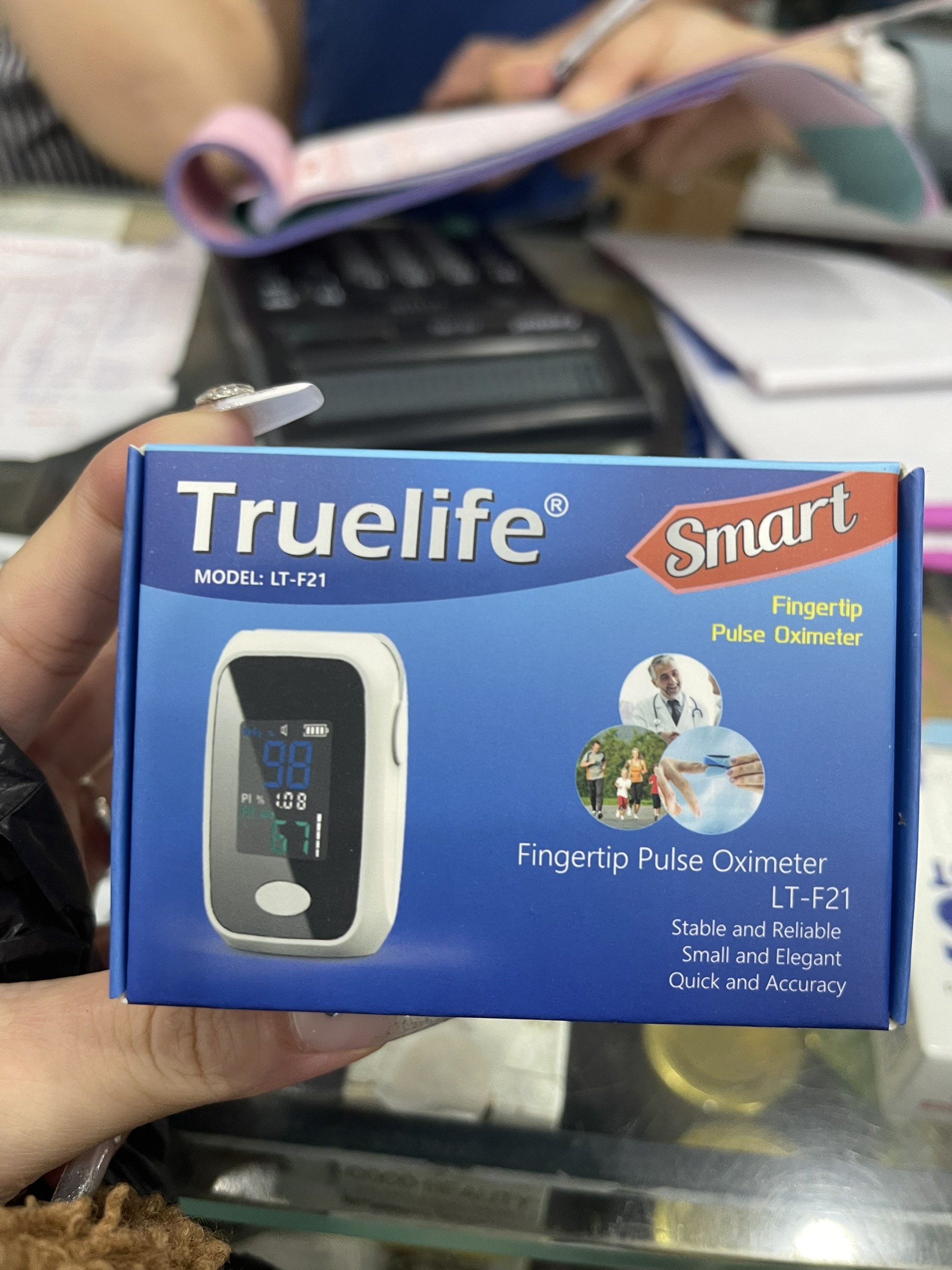 Máy Đo Nồng Độ Oxy SPO2 Truelife